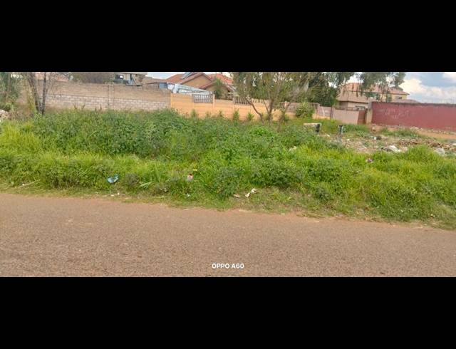 LAND FOR SALE IN LENASIA EXT 13